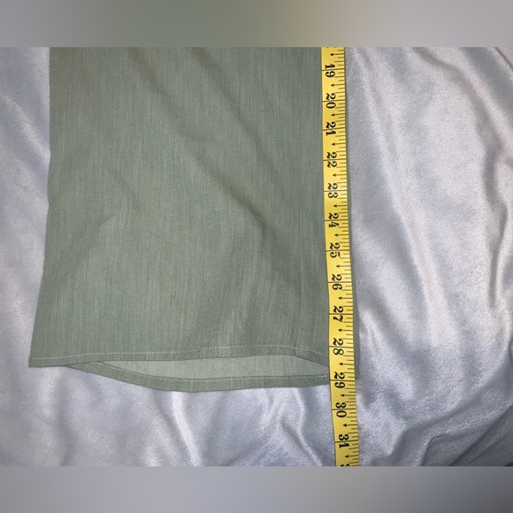 Entro soft Olive Green Cargo Pants cross over waistband size small wideleg - Picture 6 of 7